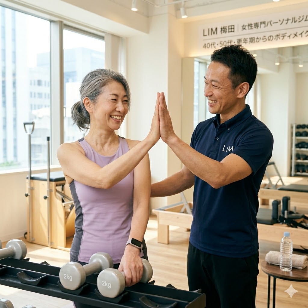 ボディメイクの成果イメージ